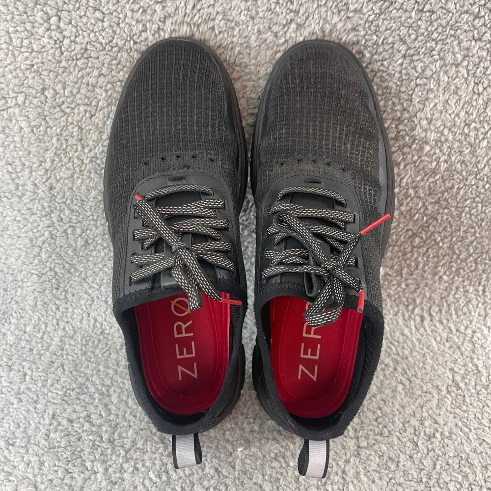 Cole Haan Generation Zerogrand Mens 9 Stitchlite Black Trainer Knit Shoes C32410